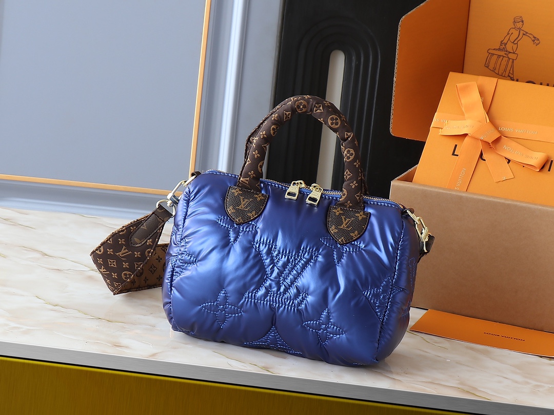 Louis Vuitton LV Rivage BB Handbag Premium Canvas Model M14680 Monogram Pattern Evening Party Luxury Handbag